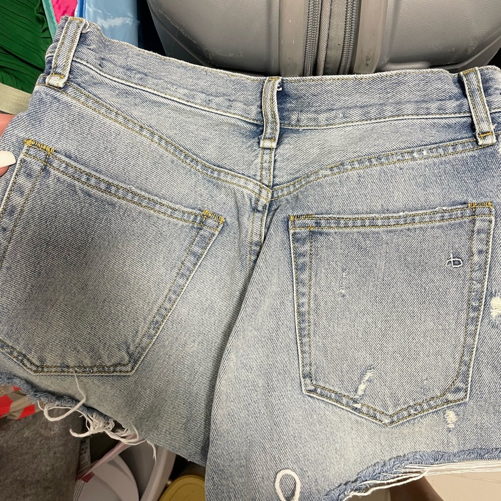 Rag and bone maya high rise rag and bone ripped shorts - Picture 4 of 4